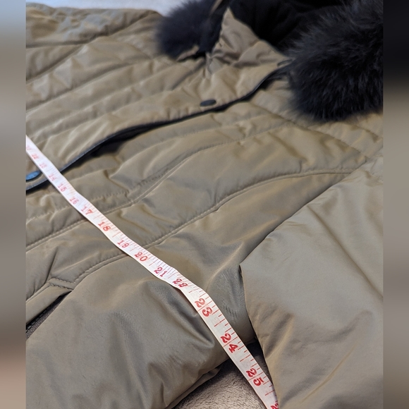 STYLA taupe winter coat XL - Picture 4 of 11